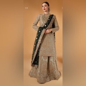 Pakistani heavy bridal lehanga shalwar Kamiz designer